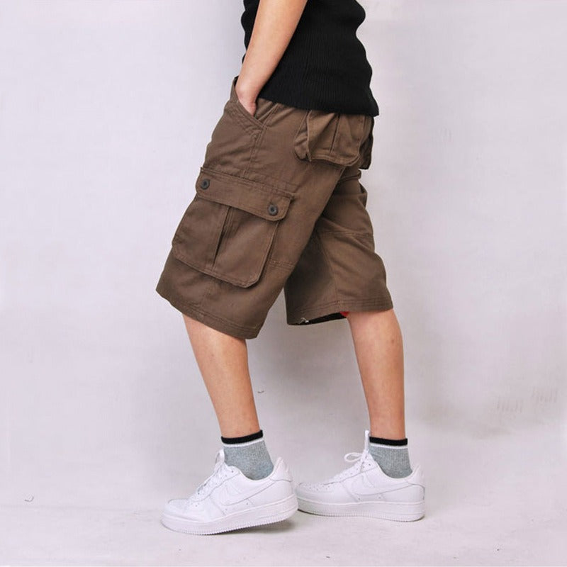 Men's Multi Pocket Cargo Shorts