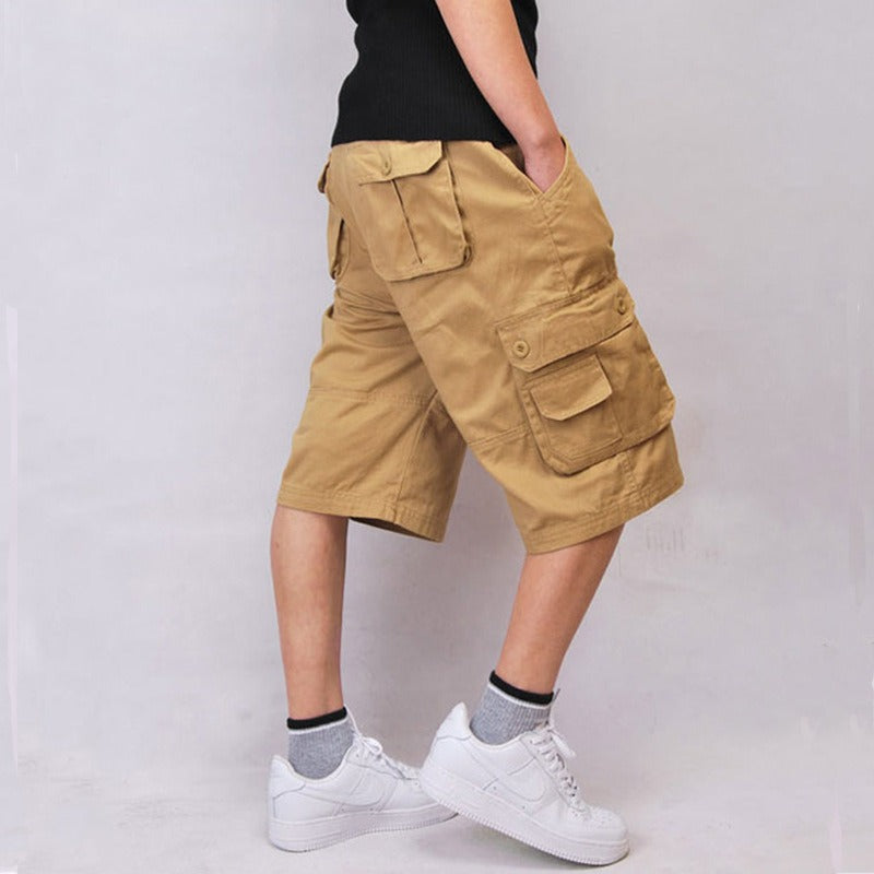 Men's Multi Pocket Cargo Shorts