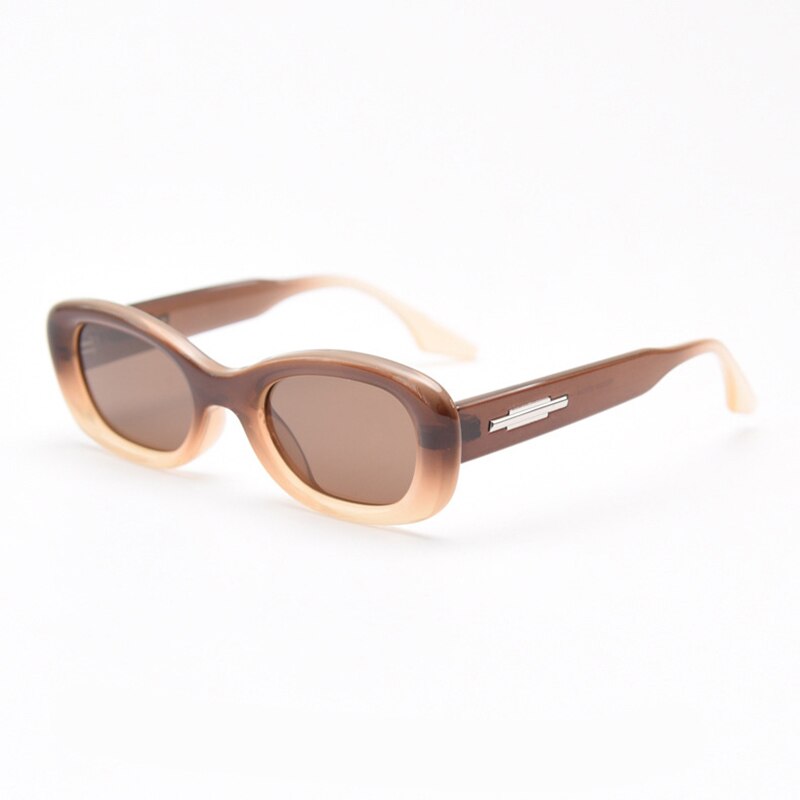 Small Oval Retro Sunglasses