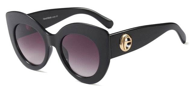 Oversize Fashion Cat Eye Sunglasses