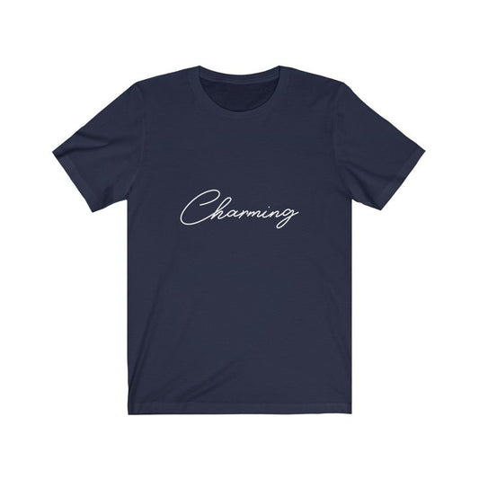 Charming Short Sleeve Tee - Talk to the tee store