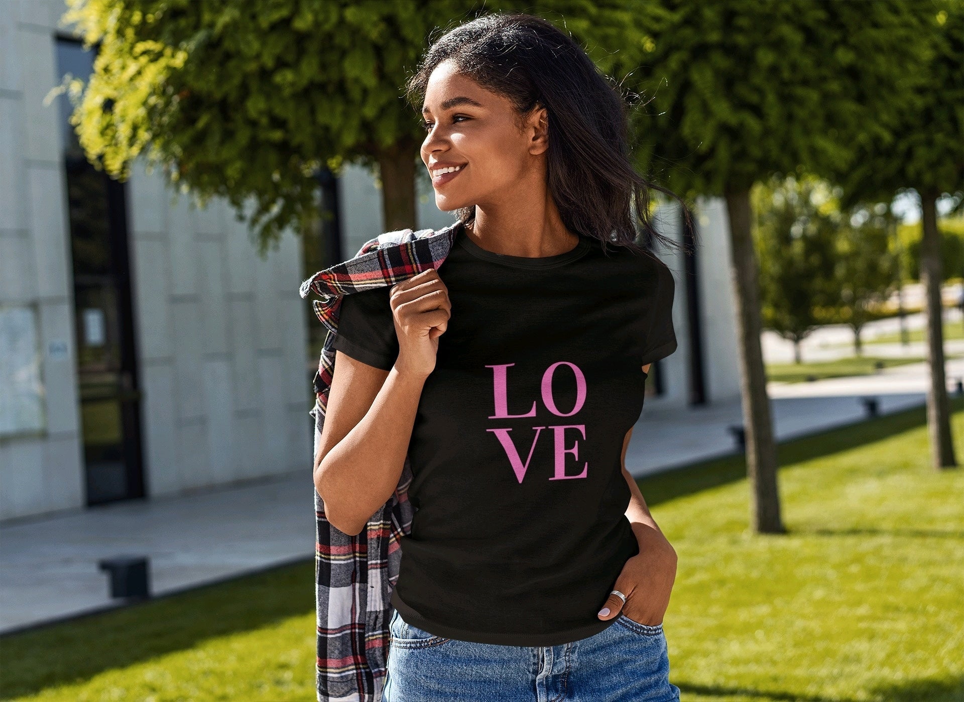 LOVE Short Sleeve Tee - Talk to the tee store