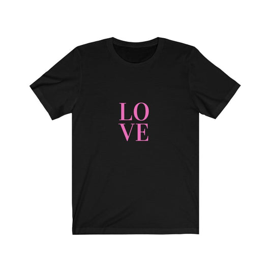 LOVE Short Sleeve Tee - Talk to the tee store