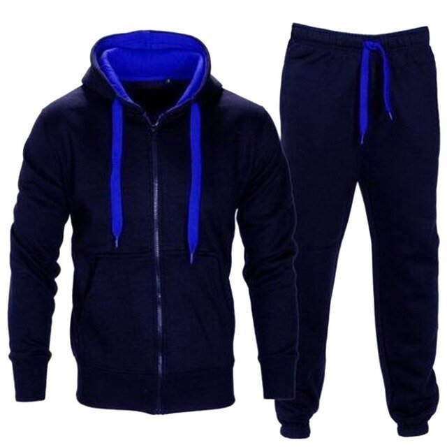Men Jacket and Pants Tracksuit - Talk to the tee store