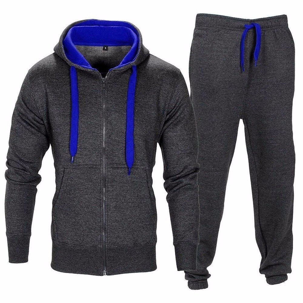Men Jacket and Pants Tracksuit - Talk to the tee store