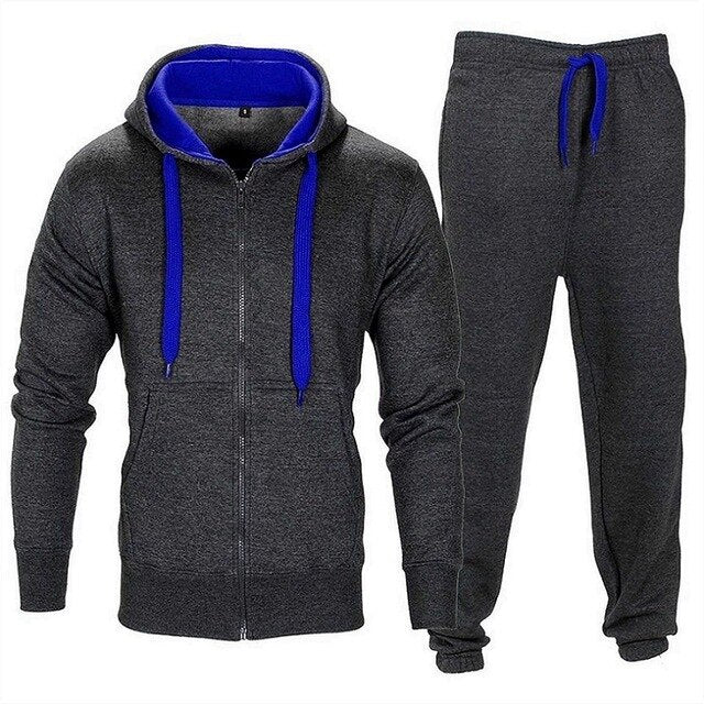 Men Jacket and Pants Tracksuit - Talk to the tee store