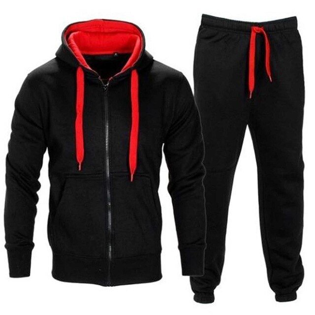 Men Jacket and Pants Tracksuit - Talk to the tee store