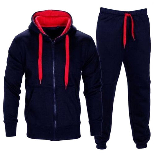 Men Jacket and Pants Tracksuit - Talk to the tee store