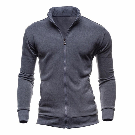 Men Turtleneck Zip Jacket - Talk to the tee store