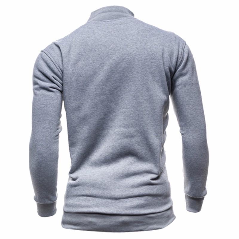 Men Turtleneck Zip Jacket - Talk to the tee store