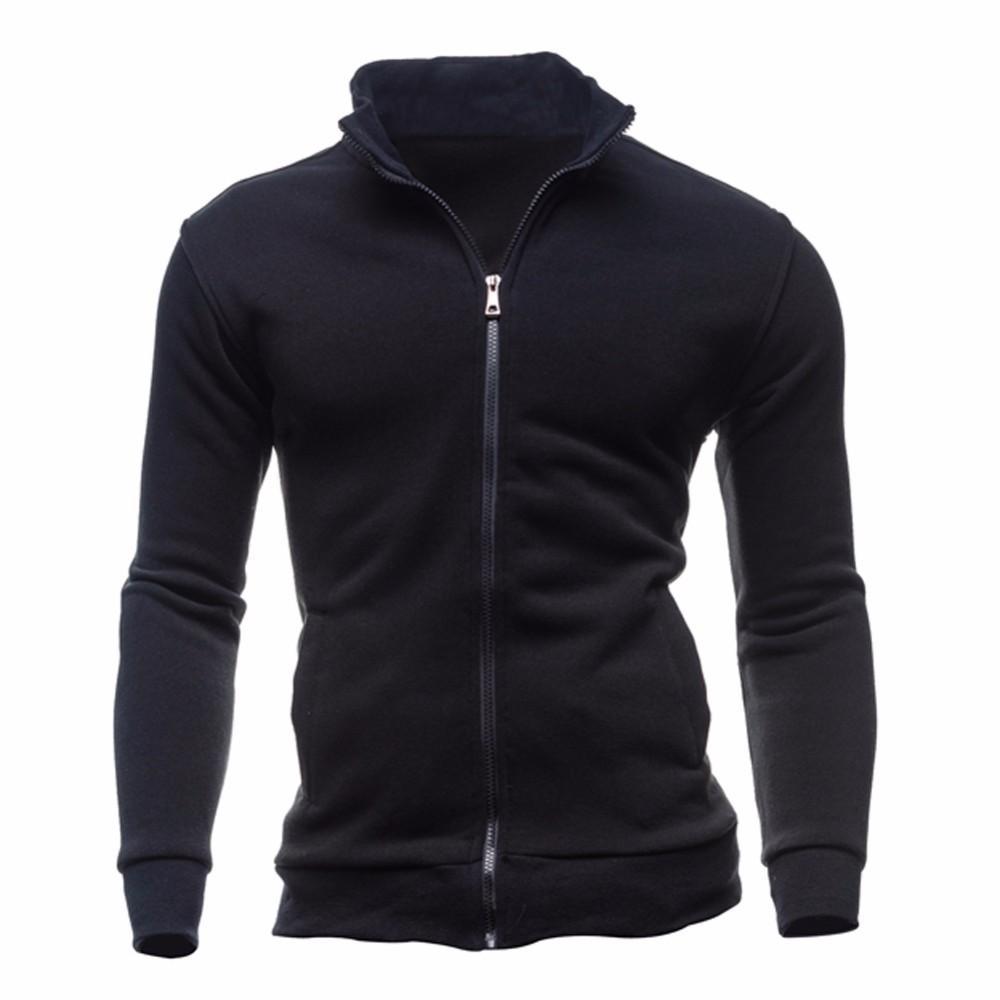 Men Turtleneck Zip Jacket - Talk to the tee store