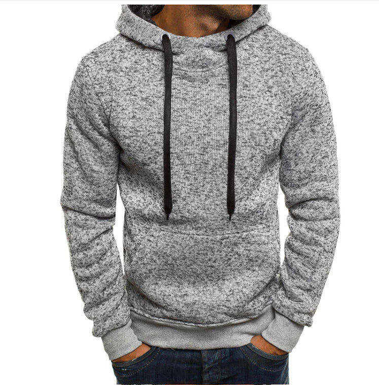 Mens Long Sleeve Solid Fleece - Talk to the tee store