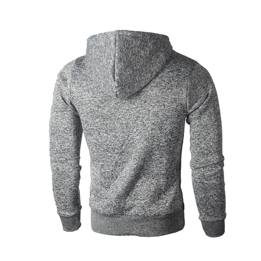 Mens Long Sleeve Solid Fleece - Talk to the tee store