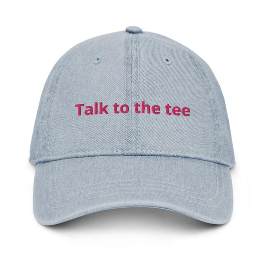 Talk to the tee Denim Hat - Talk to the tee store
