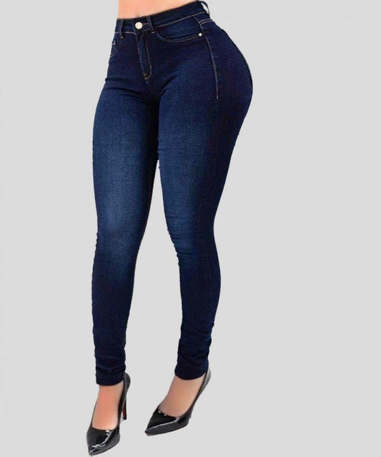 Washed High Waist Jeans - Talk to the tee store