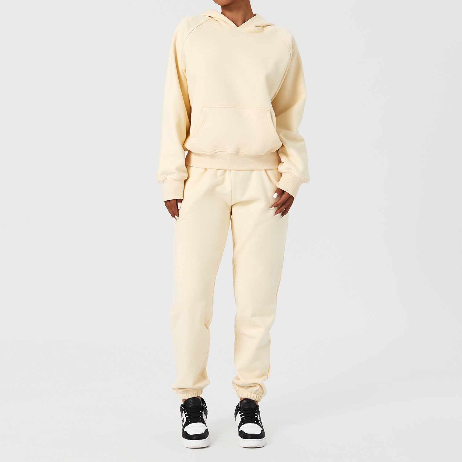Winter Hooded Loose Sports Suit - Talk to the tee store