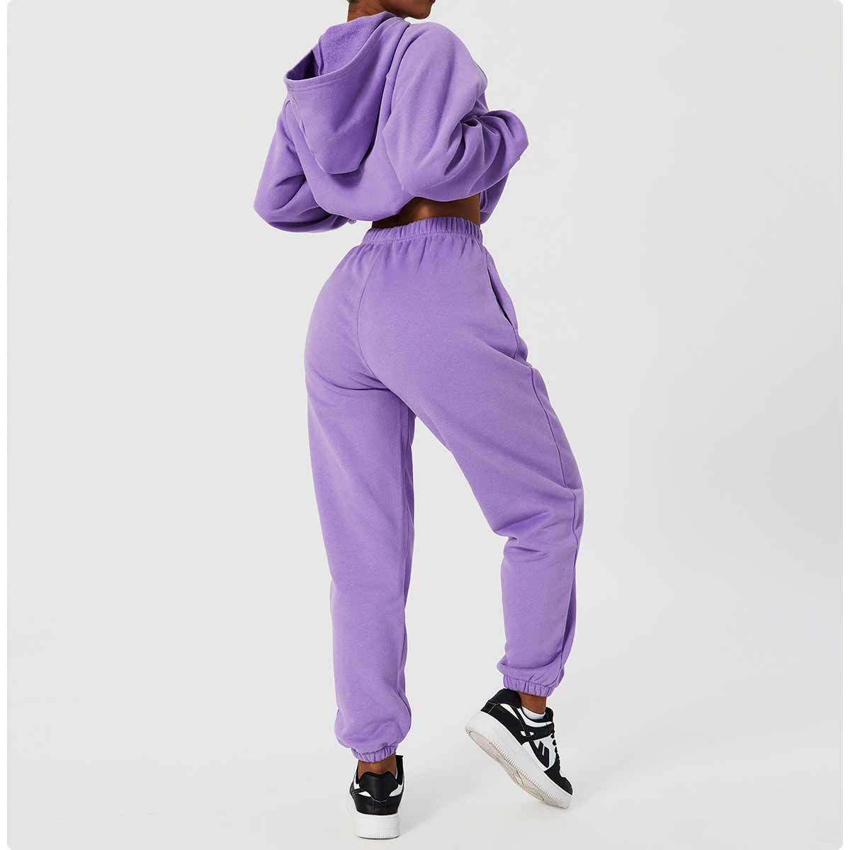 Winter Hooded Loose Sports Suit - Talk to the tee store