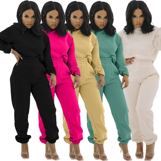Women Hooded Set - Talk to the tee store