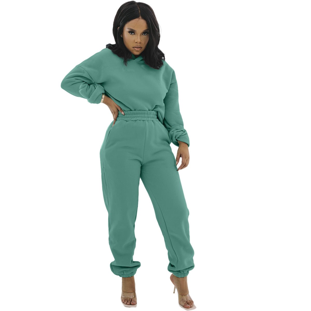 Women Hooded Set - Talk to the tee store