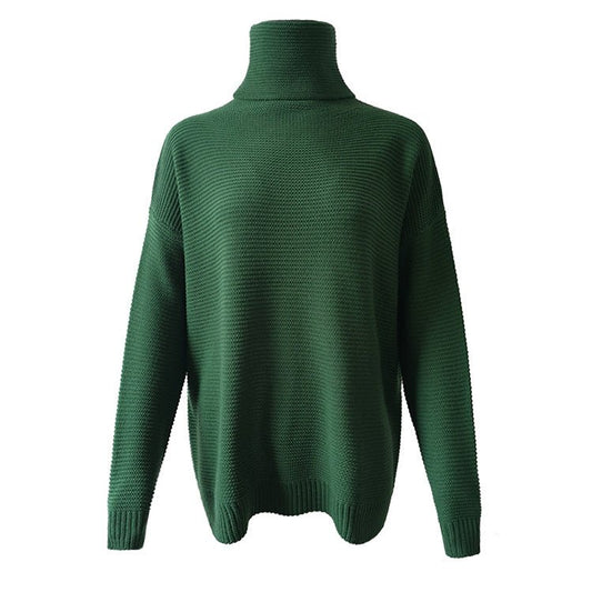 Women Turtleneck Sweater - Talk to the tee store