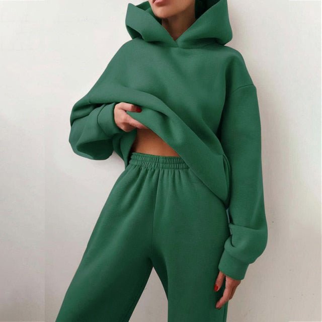 Women's Hoodie Two Piece Sets