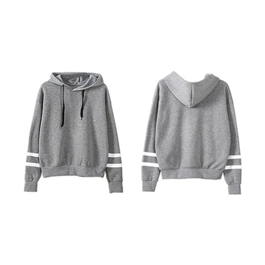 Women's Loose Long Sleeve Hoodie - Talk to the tee store