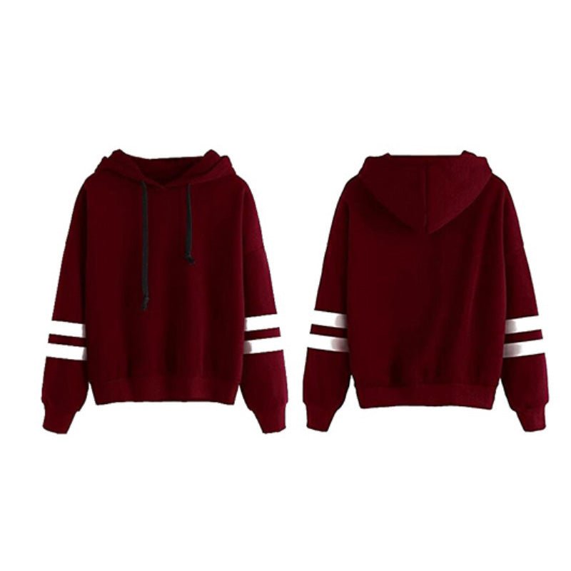 Women's Loose Long Sleeve Hoodie - Talk to the tee store